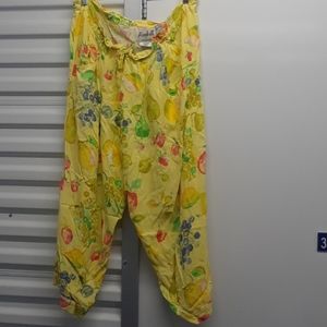 Jams World Pants - Jams world FOODART pants sz.L Jams World Pants - Jams world FOODART pants sz.L